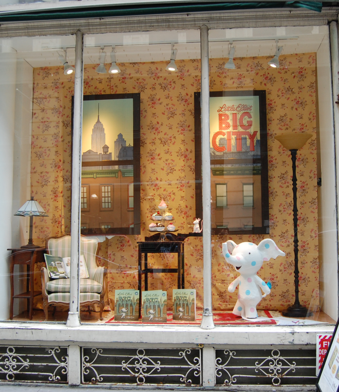 Here's a pic of last year's window! Click the image to read all about the making of.